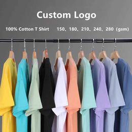 forcustomization designer 2022 round neck t shirts custom cotton plain tshirt embroidery men's t-shirt custom tee shirt printing blank