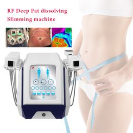Hot Sculpture series mono polar radio frequency deep heating RF Slimming Machine fat dissolving and cellulite reduction body shaping with 10 pieces pads