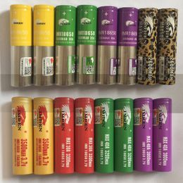 New IMR 18650 Battery Gold Green Leopard 3000mAh 3200mAh 3300mAh 3500mAh 3.7V 40A 50A Batteries With Security Code In Stock Fast