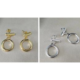 UNO de 50 Plated Jewelry ON / OFF Stud Earring High Quality Spanish Original Fashion 925 Silver 14k Gold Round Pin Earrings Festval Luxury Jewelry Gift PEN0689MTL0000U