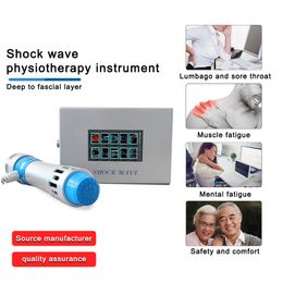2023 New ESWT Extracorporeal Shock Wave Therapy Machine With 7 Heads Pain Relief Lattice Ballistic Shockwave Pain Physiotherapy