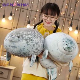 Pc Cm Soft Large Format Sea Lion Plush Toys World Animal l Stuffed Doll Baby Sleeping Pillow Children Girls Gifts J220704