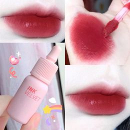 Lip Gloss Colours Cute Matte Dyeing Moisturiser Non-Stick Cup Lipstick Waterproof Long Lasting Tint Korean Makeup CosmeticsLip