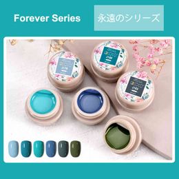 -Nxy Gel de uñas Kit de pintura de color de azúcar GDCOCO Manicure Suministro de estilo japonés Semi Semi Permanente Dibujo de plata Set 0328