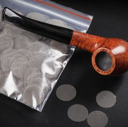 Smoking Accessories 0.75inch 0.5inch Metal Pipe Philtre Screen Diameter 10mm 15cm 19mm 20mm For Glass Dry Herb Bowl Holder Tobacco Pipe Tools
