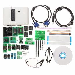 Integrated Circuits New 38Pcs Original RT809H EMMC-Nand Flash Extremely Fast Universal Programmer Kit Programmer Adapters With Cables ISP CABLES