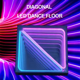 LED Dance Floor Outdoor Event Disco DJ Night Club Digital Colorful Light