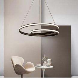 Pendant Lamps Modern Minimalist Lights Nordic Restaurant Hanging Kitchen Fixtures Bedroom LED Indoor Lighting SuspensionPendant