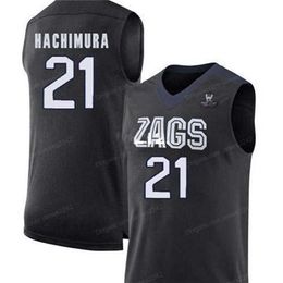 Nikivip Custom Retro Rui Hachimura #21 College Basketball Jersey Men's Stitched Black Any Size 2XS-5XL Name Or Number