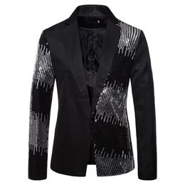 Black Hansome Men Suits With Single Breasted One Piece Jacket Custom Made Designer Bridegroom Wedding Suits spot goods