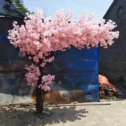 Artificial Cherry Tree Plant False Tree Green Banyan Wedding Party Decoration Festival Stage Garden Home Decoration Cherry Tree