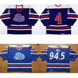 Thr vintage rare Customise WHL Regina Pats Jersey Mens Womens Kids 4 Jim Mathieson 94.5 Bill Cheap Ice Hockey Jerseys Goalit Cut Wholesale