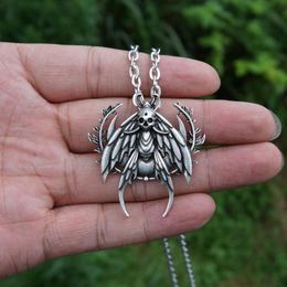 Chains 1pcs Deaths Head Moth Necklace HawkMothChains