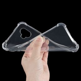 Silicon Transparent Cases For Samsung Galaxy Xcover6 Pro Xcover 5 Pro 2 Case Soft Clear Fibre Protection Cover