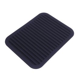 wave pot Canada - Mats & Pads Wave Silicone Heat Insulation Pad Non-Slip Placemat Kitchen Table Mat Pot Holder (Black)