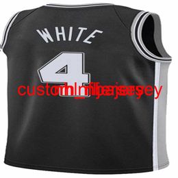 Dejounte Murray Jersey 5 Thaddeus Young 21 Derrick White 4 Bryn Forbes 7 Zach Collins 32 Keldon Johnson 3 Team Colour