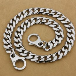 Keychains Key Chains As Jewellery 316L Stainless Steel 14" - 36" Mens Biker Punk Wallet Chain 5N010WCKeychains