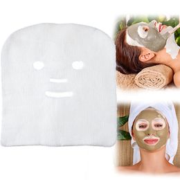 Precut Gauze Facial Mask 100% Cotton High Frequency Treatments 100-Count Pre-Cut Spa Paper Sheet Gauze for Girls Women Beauty Home Salon Skin Care Tools