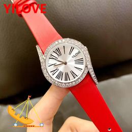 High Quality Elegant Ladies Watch Diamond Collection Simple Luxury Design Quartz Clock Earth Speed Pilot Watch Fabric Leather Waterproof Women Wristwatch