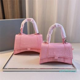 Designer- Women bags luxurys crossbody Shoulder bag fashion handbag Alligator Pattern lady Purse black and pink Versatile classic