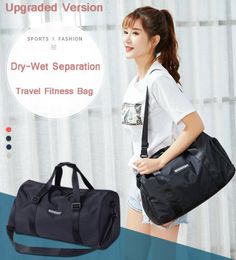 Duffel Bags Travel Bag Large Foldable Sports Gym Duffle Big Waterproof BlackDuffel