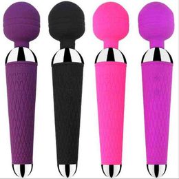 NXY Vibrators Wireless Dildos AV Vibrator Magic Wand for Women Clitoris Stimulator USB Rechargeable Massager Goods Sex Toys Adults 18 0409