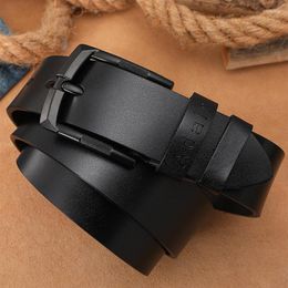 Belts Fashion Men Designer Genuine Leather High Quality Metal Buckle Cowskin For Black Work Jeans Strap AHQ2105Belts Fred22