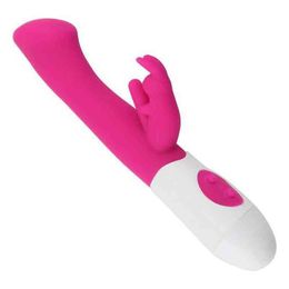 NXY Vibrators Adult Products Rabbit G-point Double Shock Massage Stick Fun Women's Appliances 220426