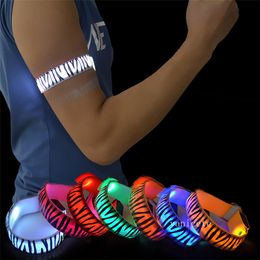 Party Supplies LED luminou arm belt arms ring running climbing arm with riding night runnings luminous Bracelet ZC1074