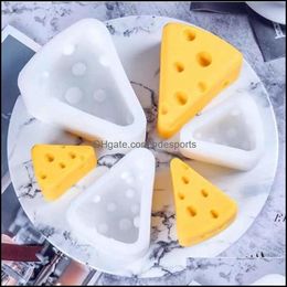 Other Arts And Crafts Arts Gifts Home Garden Cheese Shape Sile Candle Mold Scented Mousse Cake Mods Soap Chocolate Fondant Pastry Baking