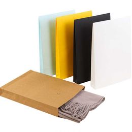 Gift Wrap 10Pcs A4 25x34x4cm Vertical Envelope Document Bag Kraft Paper File Holder Organiser Storage BagsGift