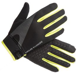 Cycling Gloves Spring Fishing Ice Silk Full Finger Non-slip Fitness Outdoor Tactics MTB Bike Cross GlovesCyclingCycling