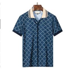 Mens Stylist Polo Shirts Luxury Italy Men Clothes Short Sleeve Fashion Casual Men's Summer Tees Many colors are available Size M-3XL