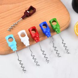 Bottle Opener Simple Practical Red Wine Plastic Screwdriver Home Multi Function Corkscrew Wine Opener Accessories by sea