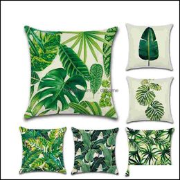 Pillow Case Bedding Supplies Home Textiles Garden Ll Halloween Trick Or Treat Creative Decorative Pillowcase Hallow Dhab4