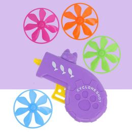 Cat Toys Fetch Tracks Toy Flying Propellers Disc Saucers Interactive Dog Pet Chaser Training Supplies C42