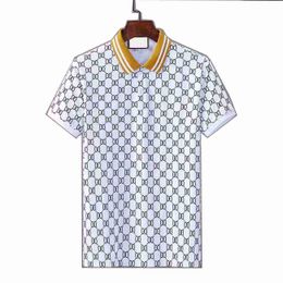 Mens Stylist Polo Shirts Luxury Italy Men Clothes Short Sleeve Fashion Casual Men's Summer T Shirt Many Colours are available Size M-3XLQ5