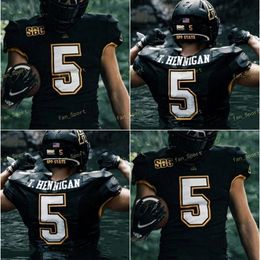 Nik1 NCAA College Jerseys Appalachian State Mountaineers 97 Caleb Spurlin 48 Tristan Walliser 31 Nick Hampton 52 D'Marco Jackson Custom Football