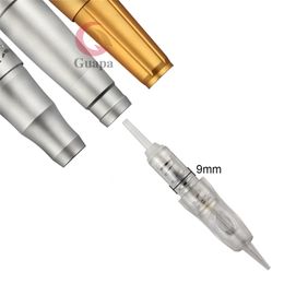 1p cartridge needle UK - 10pcs 1P 2P 3P 5P 3F 5F 7F Tattoo Cartridge Needle for Eyebrow Lip Permanent Makeup Microgigmentation Device Tattoo Machine 220526