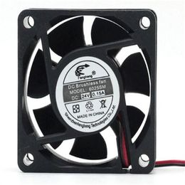 Wholesale fan: FENGHENG 6025SM 24V 0.15A 6025 6cm two-wire cooling fan