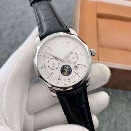 designer Rolesx watches r x o wristwatch Lluxury l Sun e Moon Star mechanical belt 316 fine steel Japanese movement watch men's antique trend