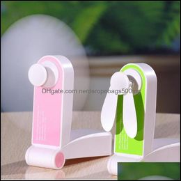 Other Home Garden Usb Mini Fold Fan Electric Portable Hold Small Air Cooler Originality Charging Household Electrical Appliances Desktop V