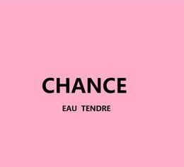 Luxury brand Pink EAU TENDRE CHANCE women perfume Air Freshener 100ml Classic style long lasting time Good Quality