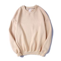 Women Solid Oneck Long Sleeve Hoodie Sweatshirt Fashion Ladies Streetwear Slouch Pullover Jumper Tops 13 Colours 220812