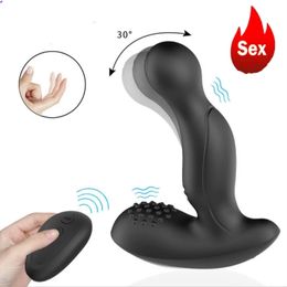 Sex toy massager Toy Massager Sell y Black Silicone Massage Adult Toys for Women Man Anal But Plug Set Butt s Products