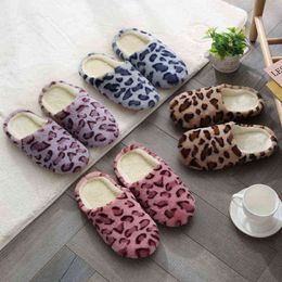 2022 Winter Warm Slippers Women Men Indoor Slient Shoes Casual Home Bedroom Cotton Slipper Soft Plush Warm Floor Slippers Female G220730