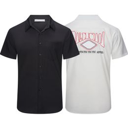 Роскошные дизайнерские мужские рубашки модные повседневные бизнес-бренды социальные рубашки весенняя осенняя слабая летняя одежда азиатская размер M-3XL