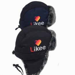 Berets Children's Winter Snow Hat Cartoon Ski Print Furry Boys Girls Elastic Adjustable Outdoor Leisure WarmthBerets