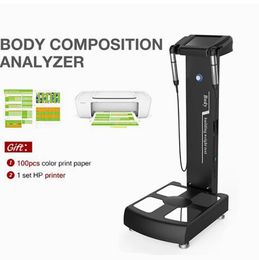 Body Fat Scale BMI Muscle Composition Analysis Machine Skin Diagnosis System For Sale Cellulate Test Equipment Human Biochemistry Body Component Analyzer