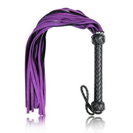 Genuine Leather Queen Whip Flogger Ass Spanking Bondage Slave Fetish sexy Products Adult Games Fun Couples Toys For Women Men Gay